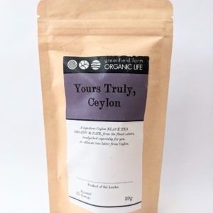 Thé noir bio ‘Yours Truly, Ceylon’