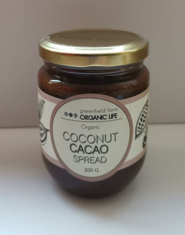 Burre de coco et cacao