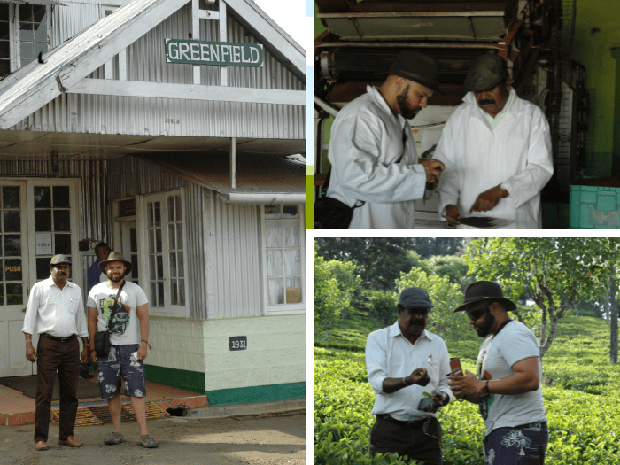 Visite de la plantation de thé de nos producteurs au Sri Lanka