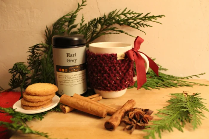 coffret cadeau thé de ceylan mug décoré